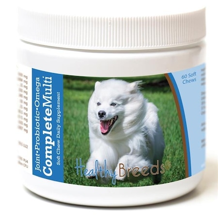 Healthy Breeds Healthy Breeds 192959007169 American Eskimo Dog All in One Multivitamin Soft Chew - 60 Count 192959007169